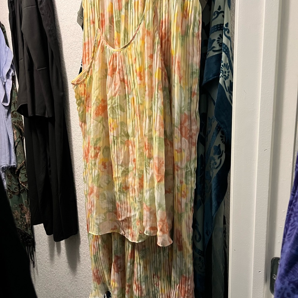 Floral Lounge Set Multicolored Summer Perfection